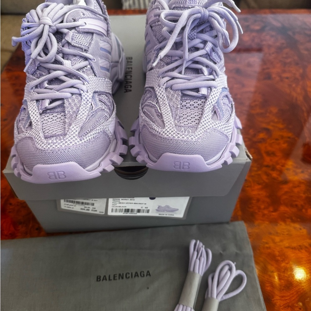 Balenciaga Lavender Sneakers